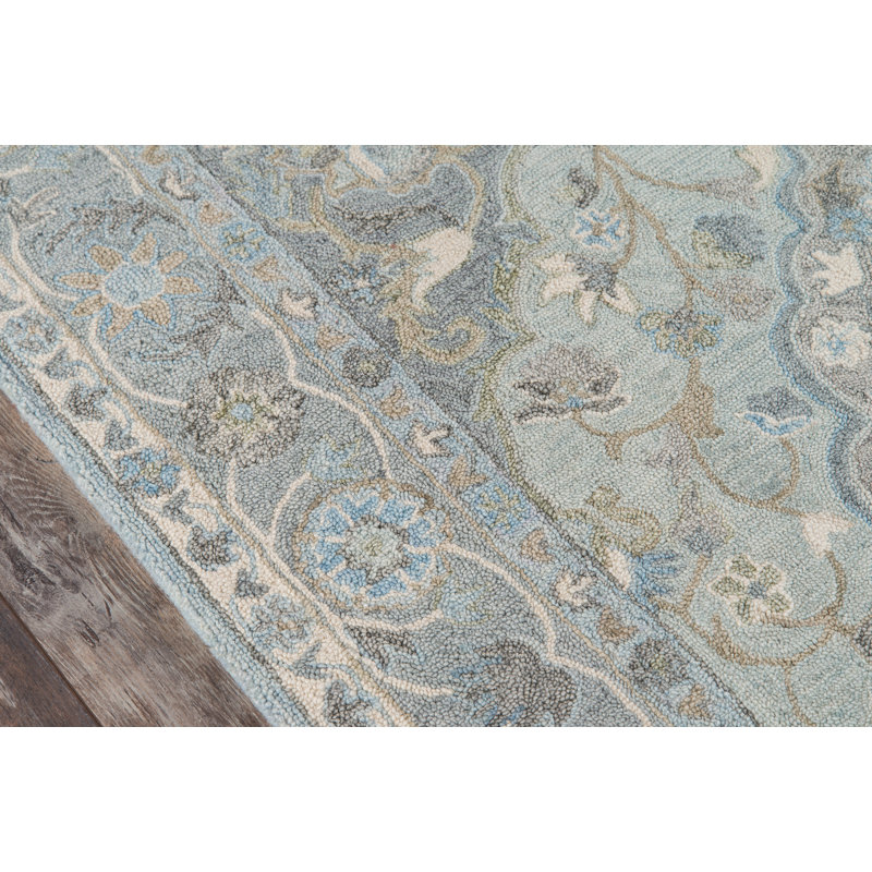 Wool Oriental Indoor Rug, Rectangle 9'6" x 13'6"