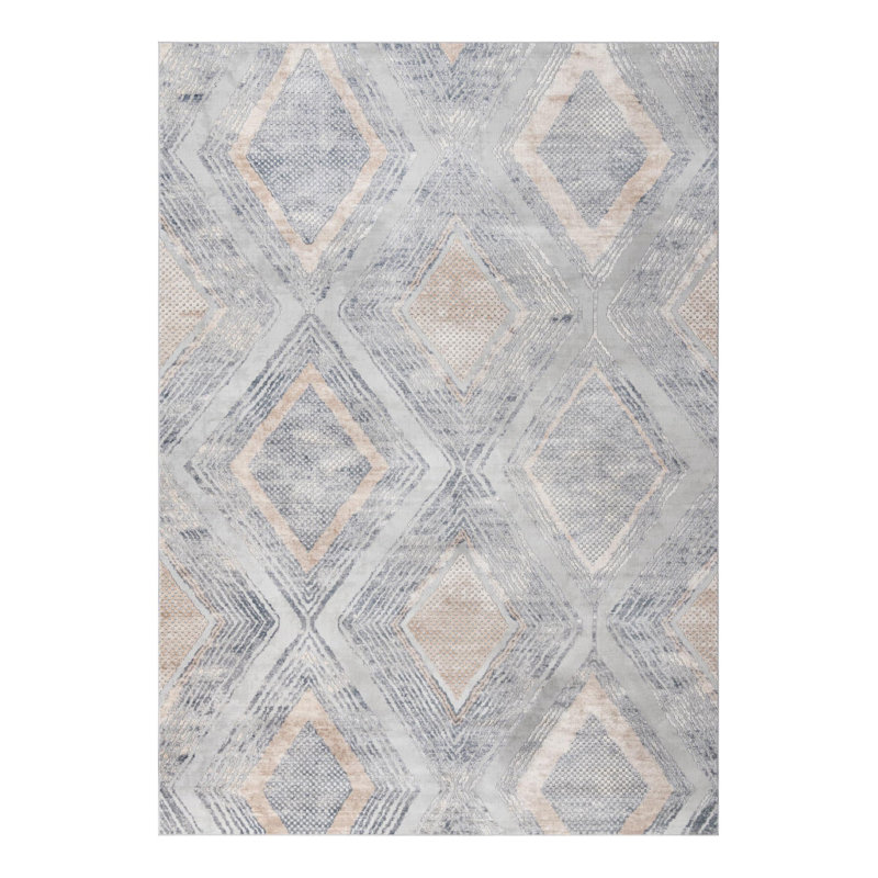 Abstract Indoor Rug, Rectangle 10' x 14'1"