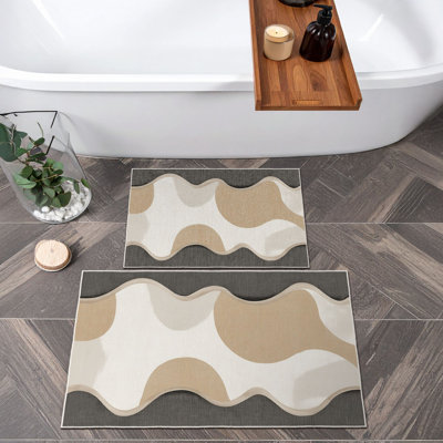 Ensemble de tapis de bain (2 pièces)