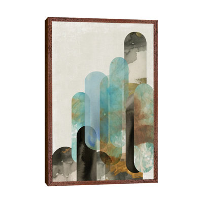 Teal Arches I by Tom Reeves - Gallery-Wrapped Canvas Giclée on Canvas