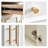White Solid + Manufactured Wood Shoe Storage Bench