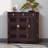 Purely solid wood storage shoe cabinet