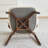 Mid-century Ash Dining Chairs Set Of 4, Brown Solid Wood Legs, Not Assembled Need, Beige Kitchen Chairs For Dining Room-1074962925