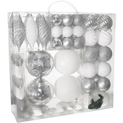 14 in. Plastic Pinecones Pine Cone Shatterproof Bauble