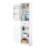 Tall Freestanding Bathroom Storage Cabinet With Adjustable Shelves And Two-Door Design For Smart Organization.-1162629128