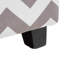 Stringer 37cm Wide Square Chevron Standard Ottoman-33289047