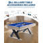 Blue Elephant 213.4cm L Pool Table-2071594055