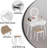 Makeup Vanity Desk With Chair & Three-Color Led Lighted Mirror &Marble Texture Desktop-1505324990