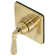 Kingston Brass Metropolitan Single-Handle Wall Mount Three-Way Diverter Valve with Trim Kit