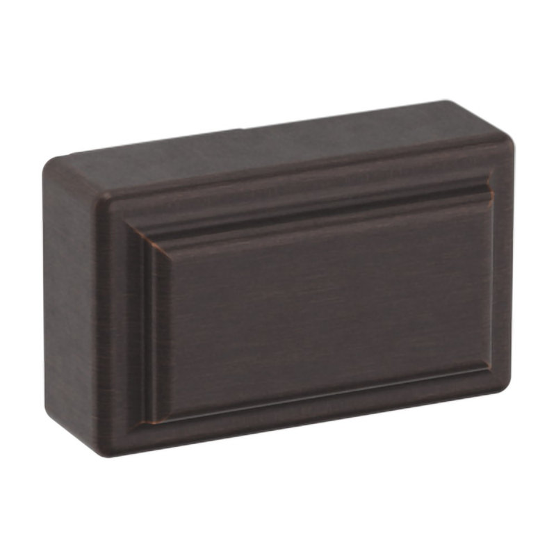 4425 Rectangle Raised Knob, Venetian Bronze