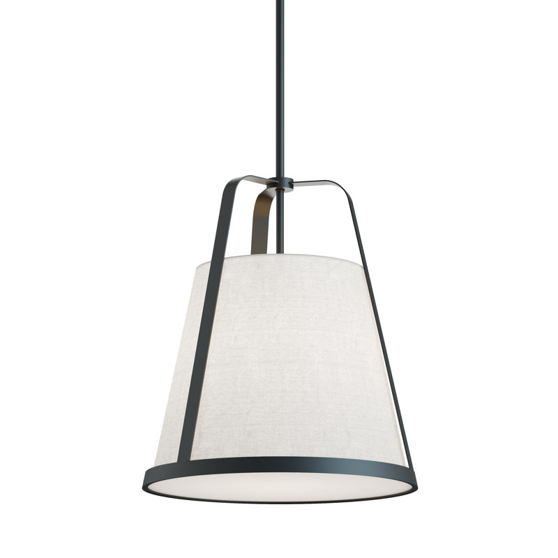 Luminaire suspendu 18 po Lizzette, Noir, noir, noir, noir