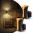 3000K Plug Into Wall LED Night Lights, Nightstand Sconces, 0%-100% Dimmable