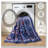 Runner Rug 2X6 Blue, Floral Non-Slip Washable Ultra-Thin Soft Indoor Carpet, Stain Resistant Floor Rug For Entryway Hallway Bedroom Kitchen Laundry Bathroom Dorm-16880949