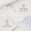 Bedsure Ivory Duvet Cover Twin Size - Soft Double Brushed Bedding Set for Kids & Adults（Set of 3）-109724468-109724475