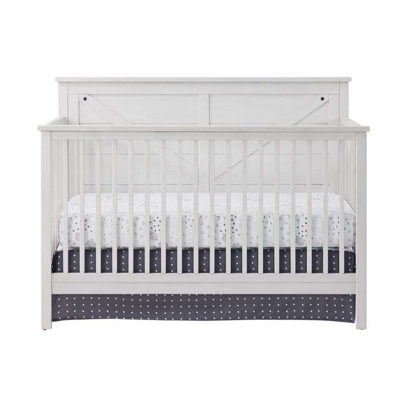Montauk 4 In 1 Crib, Barn White