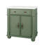 Lavabo de salle de bain 27,8 "Mid-Century avec base romaine-355901188