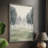 LANDSCAPES Series LXIV Framed Print - Solid Wood-1930804696
