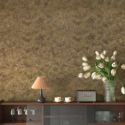 Modern Peel And Stick Wallpaper For Walls And Furniture, Textured Concrete Cement Design, Self-Adhesive Removable Vinyl Film, Scratch-Resistant Waterproof Wall Covering For Home Decor