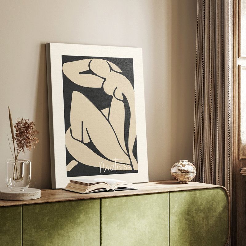 Matisse CECVI, reproduction d'art encadrée Cavas