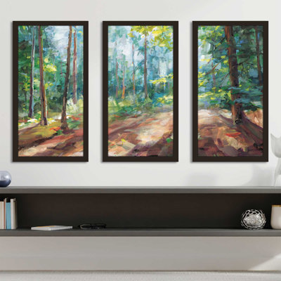 " Woodland Reverie " 3 - Pieces