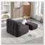 Fauteuil à billes rembourré avec repose-pieds-2063047331