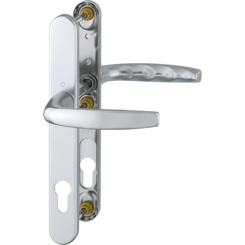 Right Door Handle, Aluminium Sliver