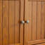 Armoire de rangement haute 72,4 "avec 8 portes et 4 tablettes-1757913266