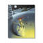 Nuit sur la lune, ski, squelette, neige en hiver, par Chris Miles-70683195-70683202