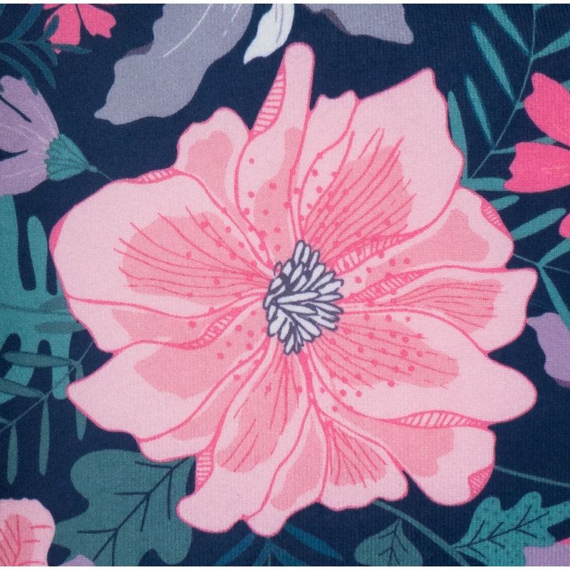 Angeleque Floral Square Throw Pillow Cover