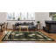 Vert fers/beige Tapis décoratif-5478490