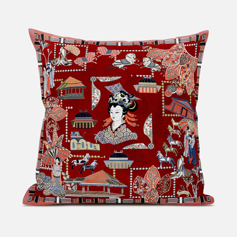 Indoor / Outdoor Square Cushion, 51cm H x 51cm W