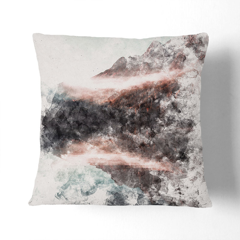 Square Throw Cushion, 40cm H x 40cm W x 15cm D
