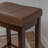 Bartonville Counter & Bar Solid Wood Backless Stool with Upholstered Seat-97594636-111051092