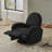 360 Swivel And Glider Recliner Chair-Black-912853509