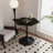 Indars 31.50" Modern Hexagonal Coffee Table With MDF Table Top & Metal Base-2006036303