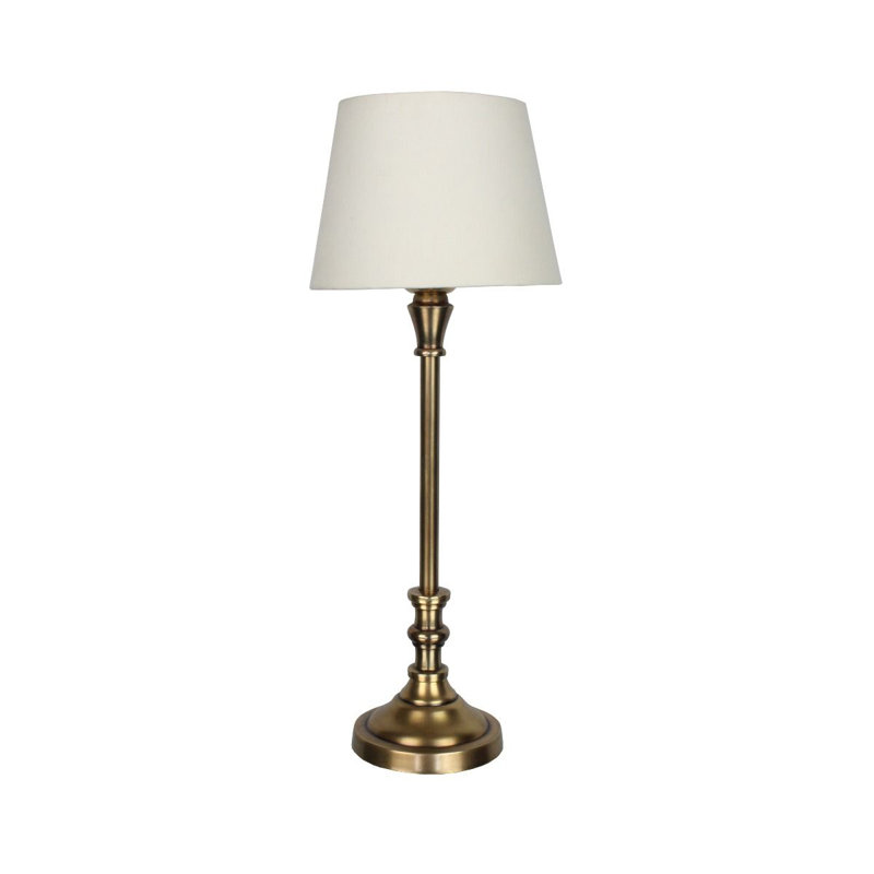 Chapp Metal Table Lamp, 61cm H x 16cm W x 16cm D, Nickel