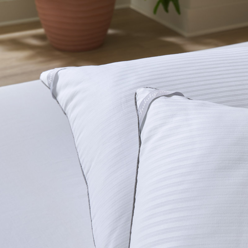 Down Alternative Medium Pillow, King, Traditional
