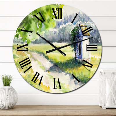 Horloge murale surdimensionnée
