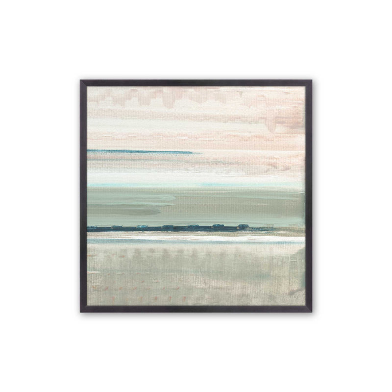 Hush of Dawn v1, reproduction, H 21,75 po x l 21,75 po x P 1,25 po, Papier photo encadré zinc vieilli, 1