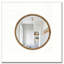 Miroir mural rond