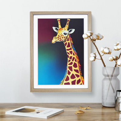 Proud Giraffe - Wall Art
