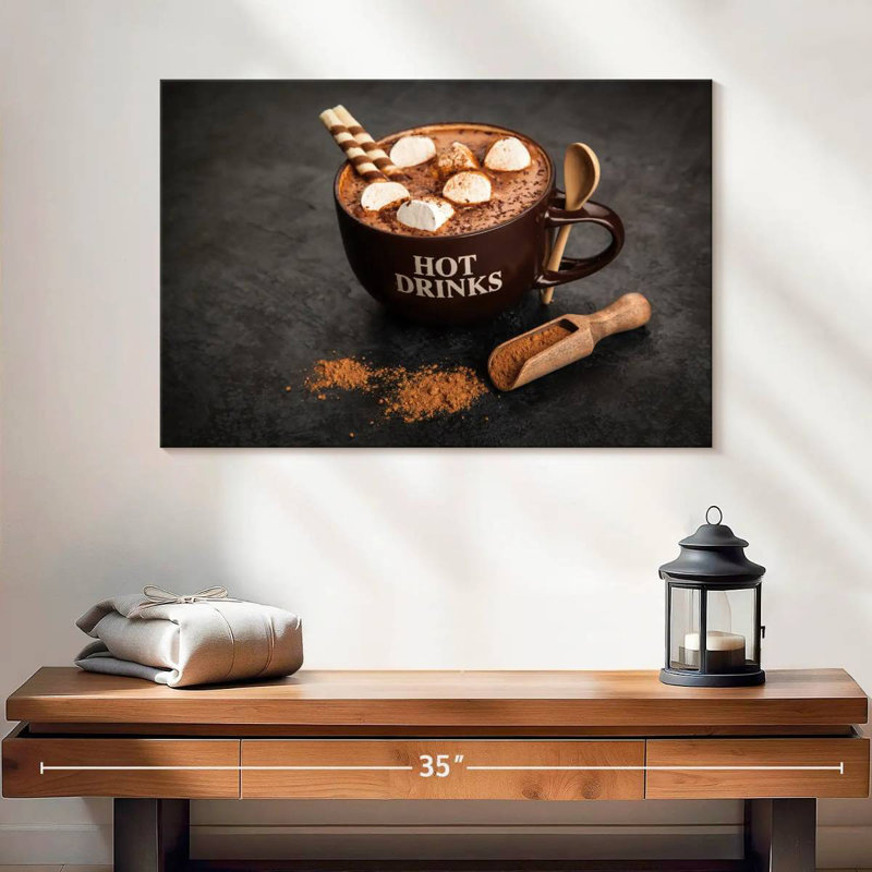 Yarlin Hot Cocoa, 16" H x 24" W