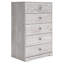 Commode 5 tiroirs Bedriye
