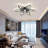 28.34" 7 - Blade Reversible LED Dimmable Ceiling Fan With Light And Remote