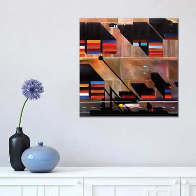 Oakland by Antony Squizzato - Wrapped Canvas Print