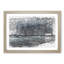 Lake Louise in Banff Canada in Abstract - Picture Frame Graphic Art Print-55777765-55777758