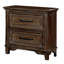 Table de chevet 2 tiroirs Bobbitt