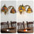 2 - Light Tiffany-Style Wall Sconce Dragonfly Stained Glass Vanity Light