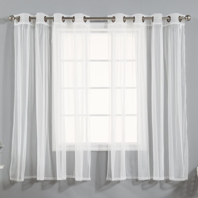 Attell Sheer Curtain Pair