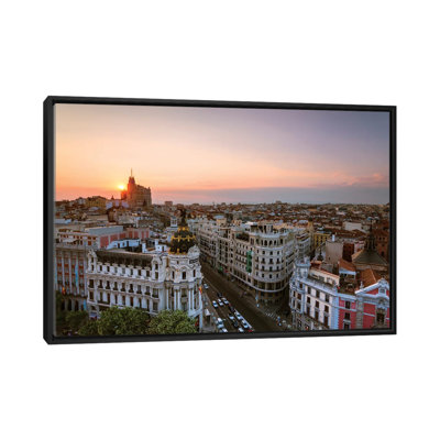 " Sunset Over Madrid, Spain " by Matteo Colombo